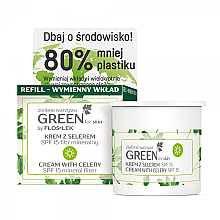 Kup Krem do twarzy z selerem na dzień SPF 15 - Floslek Green For Skin Day Cream Refill