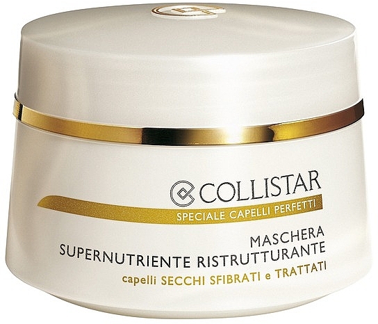 Odżywcza maska do włosów suchych - Collistar Supernourishing Restorative Mask — Zdjęcie N1