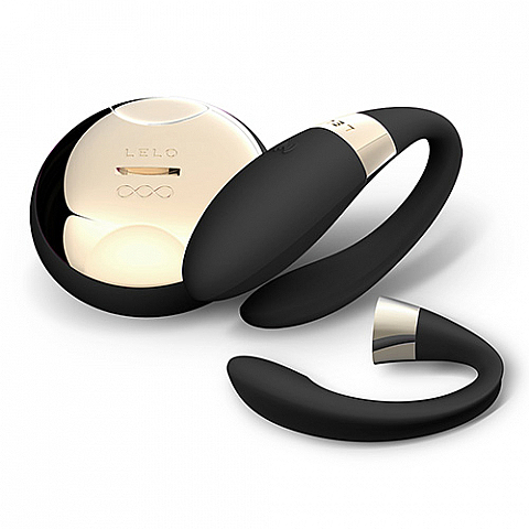 Wibrujący masażer dla pary, czarny - Lelo Tiani 2 Design Edition — Zdjęcie N1