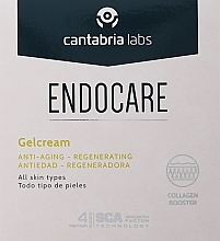 Regenerujący żel-krem przeciwstarzeniowy do twarzy - Cantabria Labs Endocare Gelcream — Zdjęcie N3