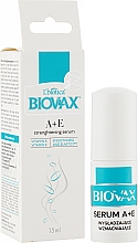 Serum w sprayu z witaminami A i E wzmacniające włosy - Biovax Serum — Zdjęcie N3