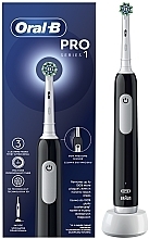 Elektryczna szczoteczka do zębów, czarna - Oral-B Pro 1 Cross Action Electric Toothbrush Black — Zdjęcie N1