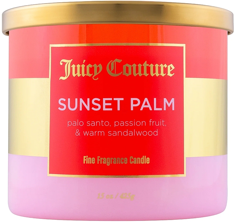 Świeca zapachowa - Juicy Couture Sunset Palm Fine Fragrance Candle — Zdjęcie N1