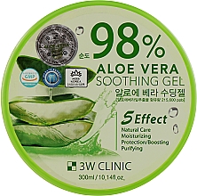 Kup Kojący żel do ciała z 98% aloesem - 3W Clinic Aloe Vera Soothing Gel
