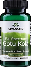Suplement diety Gotu kol, 435 mg - Swanson Gotu Kola — Zdjęcie N1