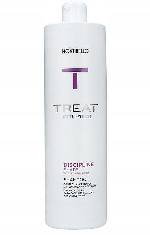 Nawilżający szampon do włosów kręconych i puszących się - Montibello Treat NaturTech Discipline Shape Shampoo — Zdjęcie N2