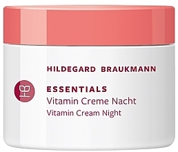 Witaminowy krem do twarzy na noc - Hildegard Braukmann Essentials Vitamin Cream Night — Zdjęcie N1