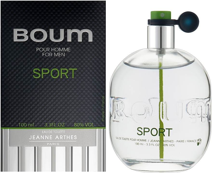 Jeanne Arthes Boum Pour Homme Sport - Woda toaletowa — Zdjęcie N2