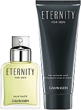 Calvin Klein Eternity For Men - Zestaw (edt/50ml + sh/gel/100ml) — Zdjęcie N1