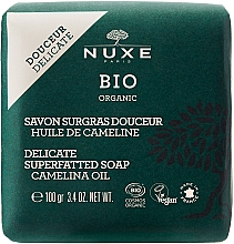 Mydło do twarzy i ciała - Nuxe Bio Organic Savon Surgras Douceur — Zdjęcie N1