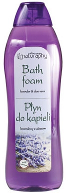 Płyn do kąpieli Lawenda i aloes - Naturaphy Lavender & Aloe Vera Bath Foam — Zdjęcie N1