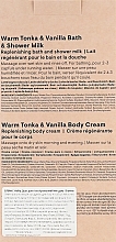 Pachnący migdałowo-waniliowy duet do ciała - Elemis Warm Tonka & Vanilla Body Duo (b/milk/300ml + b/cr/100ml) — Zdjęcie N3