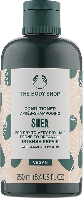 Intensywnie odbudowująca odżywka do włosów suchych - The Body Shop Shea Intense Repair Conditioner — Zdjęcie N2