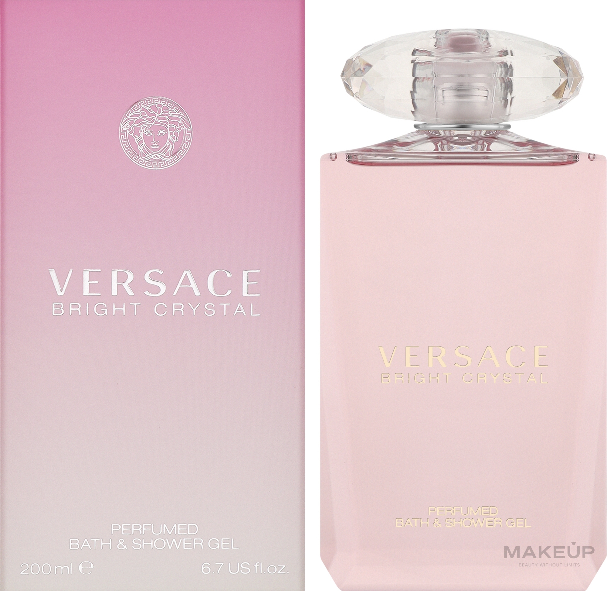 Versace Bright Crystal - Perfumowany żel pod prysznic — Zdjęcie 200 ml