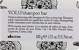 Kup Szampon w kostce zwiększający objętość włosów cienkich i osłabionych - Davines Essential Haircare Volu Shampoo Bar