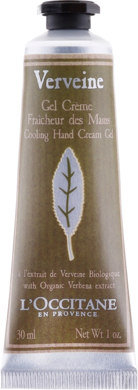 Chłodzący krem do rąk Werbena - L'Occitane Verbena Hand Cream (miniprodukt) — Zdjęcie N1