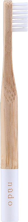 Bambusowa szczoteczka do zębów dla dzieci - Nudo Nature Made Bamboo Toothbrush Junior — Zdjęcie N1