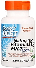 PRZECENA! Naturalna witamina K2 z MenaQ7, 45 mg - Doctor's Best * — Zdjęcie N1