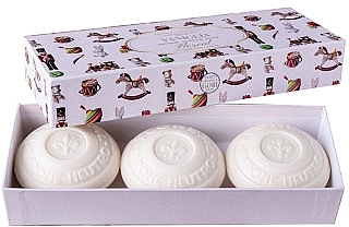 Zestaw mydeł Prezenty świąteczne - Antico Saponificio Gori 1919 Floreal (soap/3 x 150 g) — Zdjęcie N1