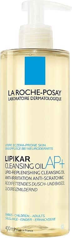 PRZECENA! Oliwka do kąpieli do skóry suchej, wrażliwej i problematycznej - La Roche-Posay Lipikar Cleansing Oil AP+ * — Zdjęcie N1