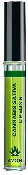 Kojący eliksir do ust z olejem konopnym - Avon Cannabis Sativa Lip Elixir — Zdjęcie N1