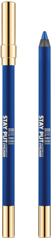 Wodoodporna kredka do oczu - Milani Stay Put Waterproof Eyeliner Pencil — Zdjęcie N3
