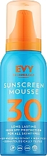 Pianka do ciała chroniąca przed słońcem - EVY Technology Sunscreen Mousse SPF30 — Zdjęcie N1