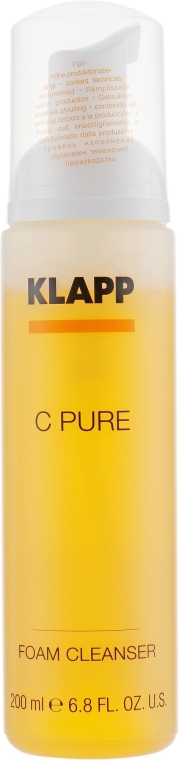 Oczyszczająca pianka do mycia twarzy z witaminą C - Klapp C Pure Foam Cleanser — Zdjęcie N2