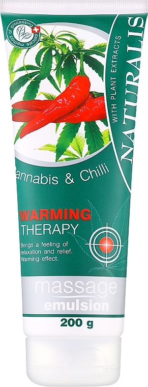 Emulsja do masażu - Naturalis Cannabis & Chilli Massage Emulsion — Zdjęcie N1