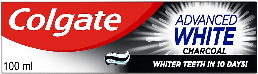 Pasta do zębów - Colgate Advanced White Charcoal — Zdjęcie N4