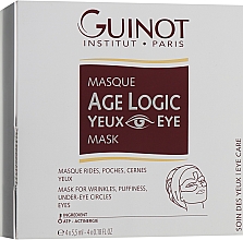 Przeciwzmarszczkowa maska do okolic oczu - Guinot Age Logic Eye Mask — Zdjęcie N1