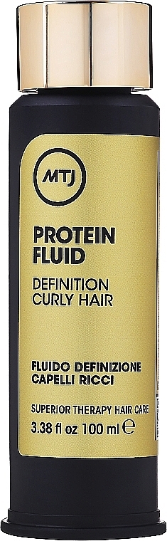 Fluid bez spłukiwania do włosów kręconych - MTJ Cosmetics Superior Therapy Protein Fluid — Zdjęcie N2