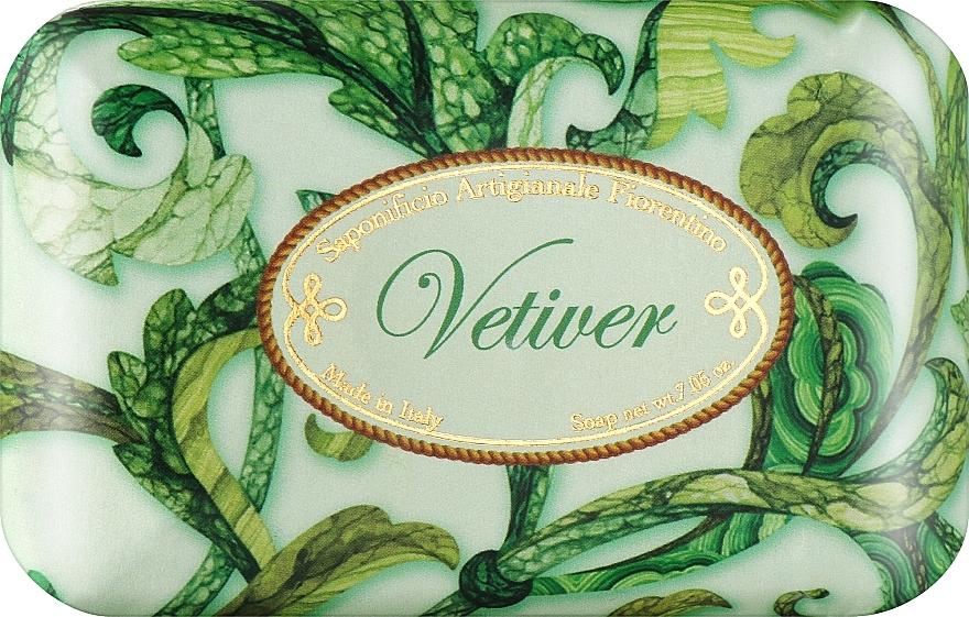 Naturalne mydło w kostce Wetyweria - Saponificio Artigianale Fiorentino Vetiver Soap