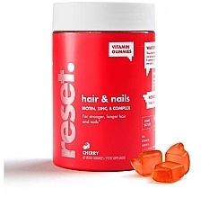 Suplement diety Hair & Nails - Reset Hair & Nails Vitamins Hair & Nails Vitamin Gummies — Zdjęcie N1