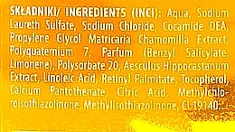 PREZENT! Familijny szampon rumiankowy z witaminami do włosów - Pollena Savona Familijny Camomile & Vitamins Shampoo — Zdjęcie N2