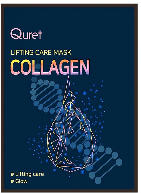 Liftingująca maska kolagenowa do twarzy - Quret Lifting Care Mask Collagen — Zdjęcie N1