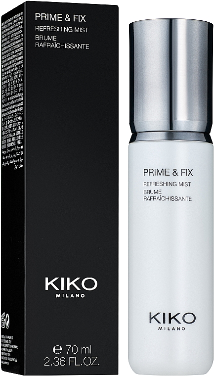 Odświeżająca baza pod makijaż w sprayu - Kiko Milano Prime & Fix Refreshing Mist — Zdjęcie N2