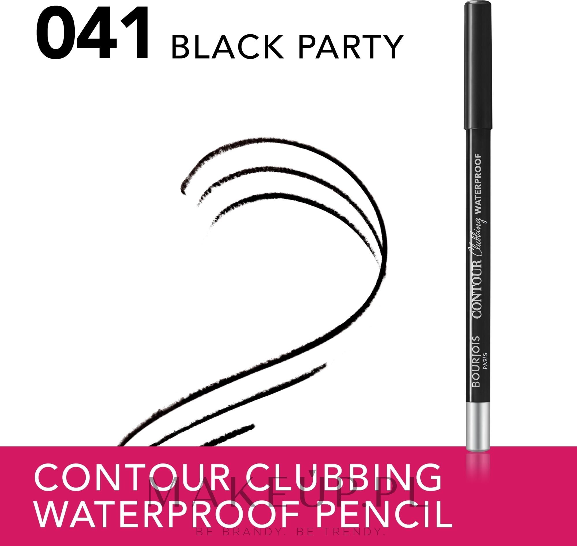 Eyeliner, wodoodporny - Bourjois Contour Clubbing Waterproof Pencil — Zdjęcie 41 - Black Party