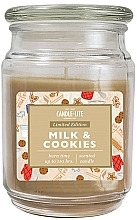 Kup Świeca zapachowa w słoiku - Candle-Lite Company Milk & Cookies Candle
