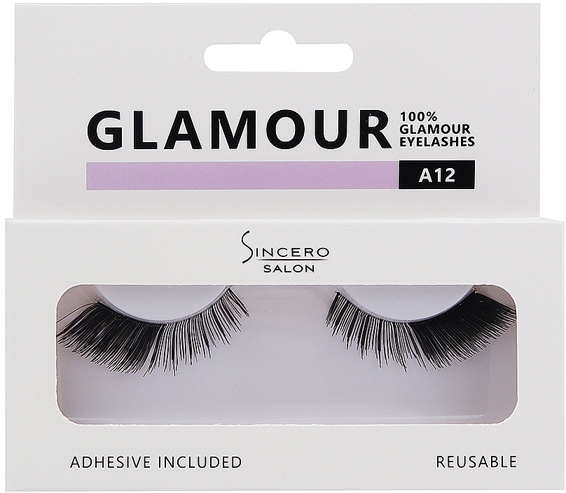 PRZECENA! Sztuczne rzęsy - Sincero Salon Eyelashes Glamour  * — Zdjęcie N1