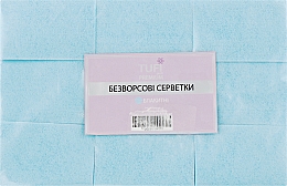 Kup Niestrzępiące się serwetki 4 x 6 cm, 540 szt, niebieskie - Tufi Profi Premium
