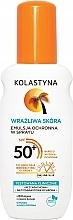 PRZECENA! Przeciwsłoneczna emulsja ochronna w sprayu do ciała SPF 50+ - Kolastyna Sensitive Skin SPF50 * — Zdjęcie N3