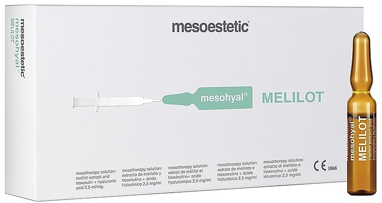 Produkt biorewitalizujący - Mesoestetic Mesohyal Melilot — Zdjęcie N1