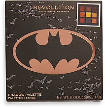 Paleta cieni do powiek - Makeup Revolution X Batman I Am The Batman Eyeshadow Palette — Zdjęcie N6