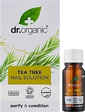 Serum do paznokci z olejkiem z drzewa herbacianego - Dr Organic Bioactive Skincare Tea Tree Nail Solution — Zdjęcie N2