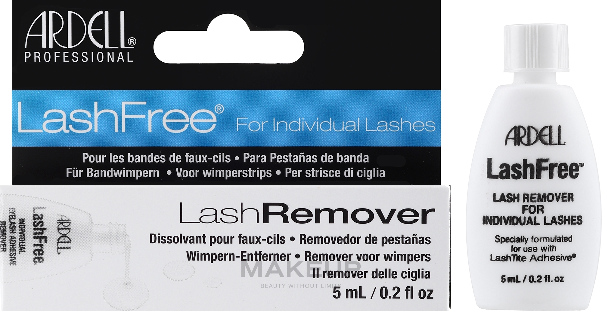 Płyn do usuwania sztucznych rzęs - Ardell LashFree Eyelash Remover — Zdjęcie 5 ml