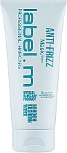 Wygładzająca maska do włosów - Label.m Anti-Frizz Mask — Zdjęcie N1