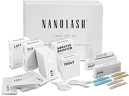 Kup Zestaw do liftingu i laminowania rzęs, 6 produktów - Nanolash Lash Lift Kit