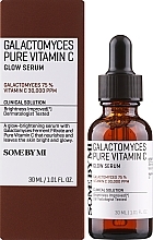 Rozjaśniające serum do twarzy z witaminą C i filtratem z grzybów - Some By Mi Galactomyces Pure Vitamin C Glow Serum — Zdjęcie N2