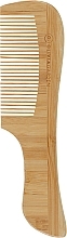 Grzebień do włosów z rączką, bambus - Olivia Garden Bamboo Touch Comb 2 — Zdjęcie N1